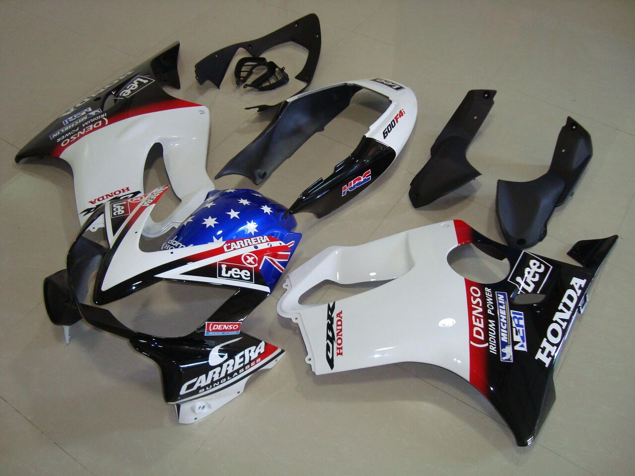 Honda CBR600RR F4I Fairings Plastics Kit 2004-2007 FM-0163