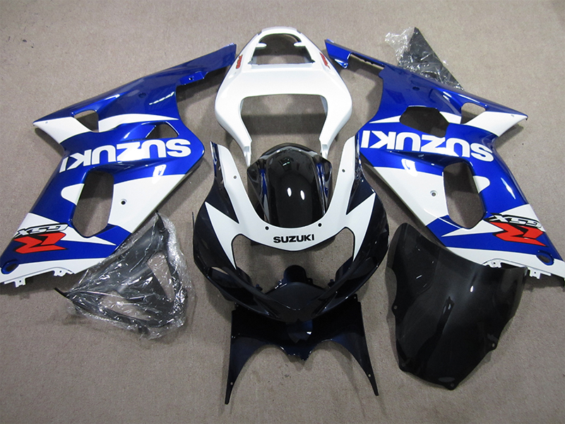 Suzuki GSXR600 2001-2003 / GSXR750 2000-2003 Fairings Plastics Kit FM-0524