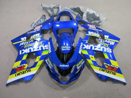 Suzuki GSXR600-750 GSXR600 2004-2005 / GSXR750 2004-2005 Fairings Plastics Kit FM-0587