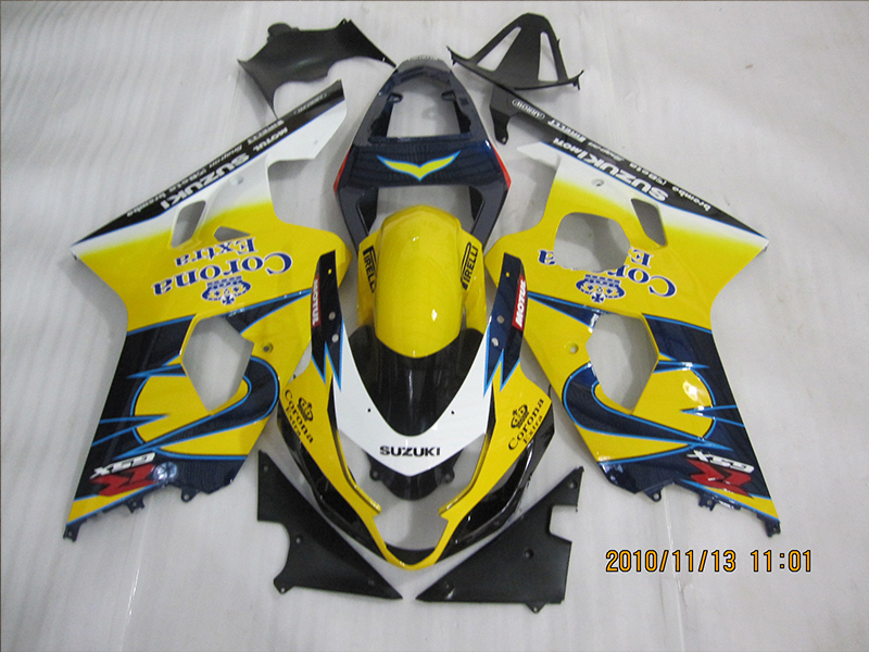 Suzuki GSX-R750 GSXR600 2004-2005 / GSXR750 2004-2005 Fairings Plastics Kit  FM-0564