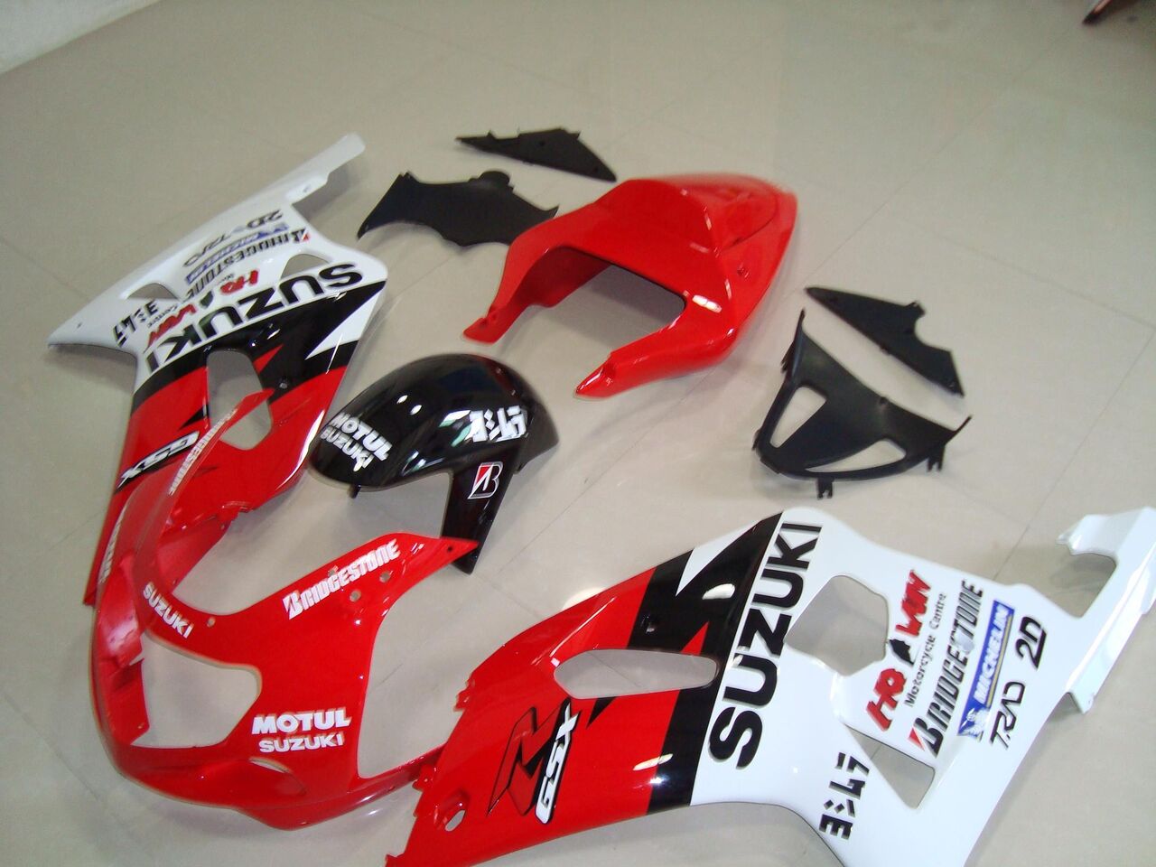 Suzuki GSXR600-750 GSXR600 2001-2003 / GSXR750 200-2003 Fairings Plastics Kit FM-0543